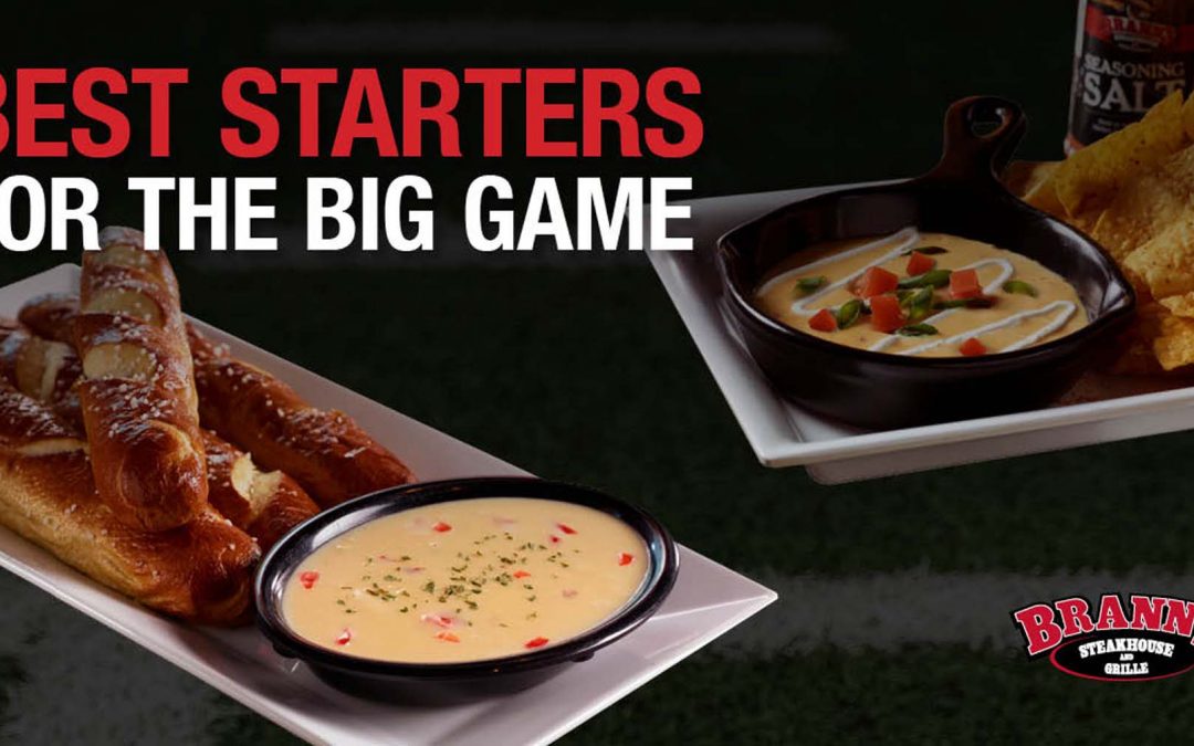 Best Starters to Share During the Big Game at Brann’s